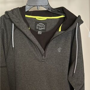 Dark Gray Men's Ski & Snowboard Jacket by saga outerwear